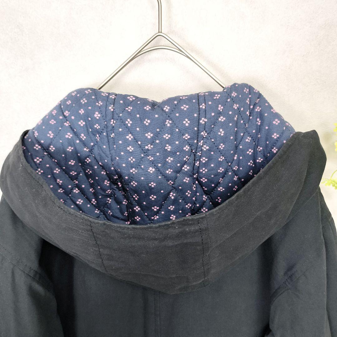 マリメッコ 2way モッズコートキルティング 総柄 花柄 ウォシャブル