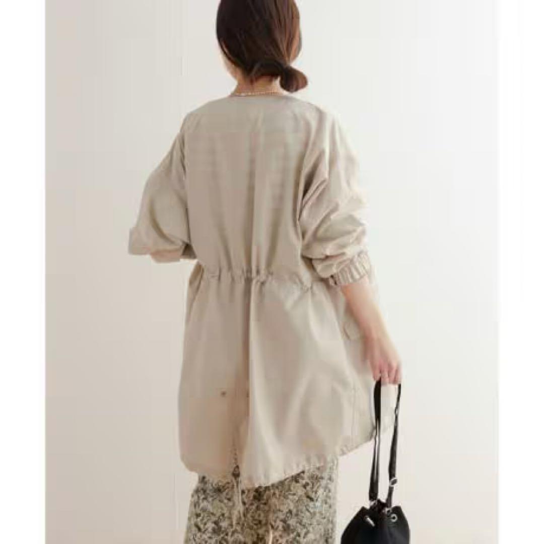 【mk】URBAN RESEARCH DOORS ノーカラーモッズコート