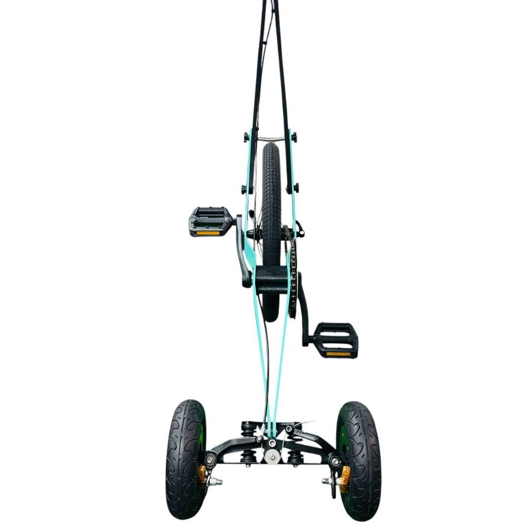 美品 halfbike2 ハーフバイク 折りたたみ自転車 ブルー 20インチ