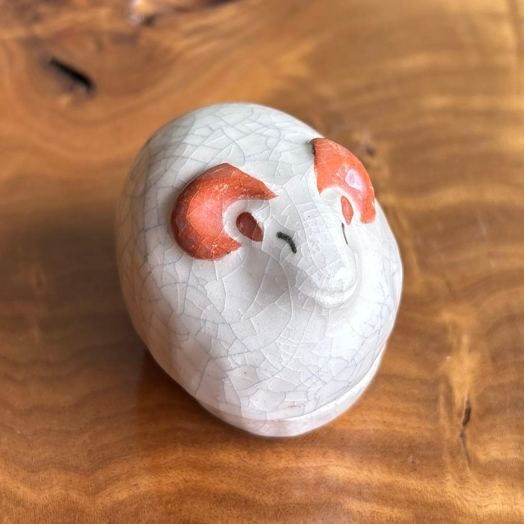 干支香合 桂楽造 未年 茶道具 共箱