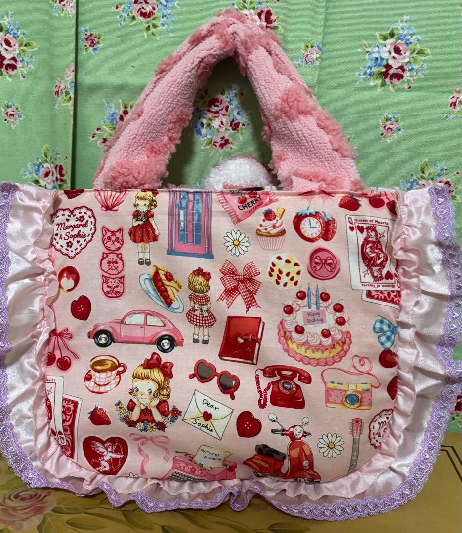 専用です❣️コヤンイサムチョン　ラウンド型トートバッグ　マーガレット&ソフィー