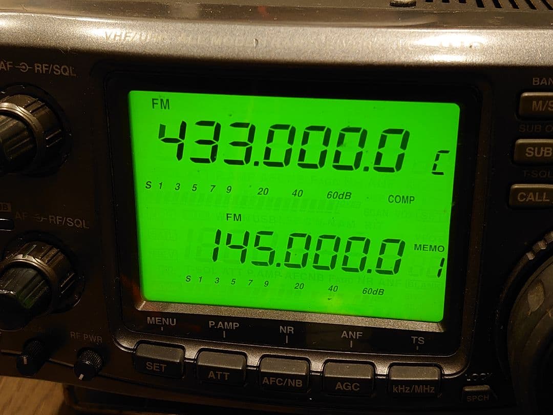 アイコム EME改　144/430MHz帯オールモード機　IC-910D EME