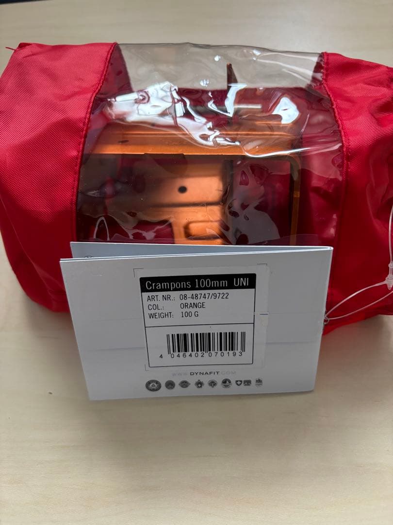 [新品　未使用品]ディナフィット　クランポン　100ミリ