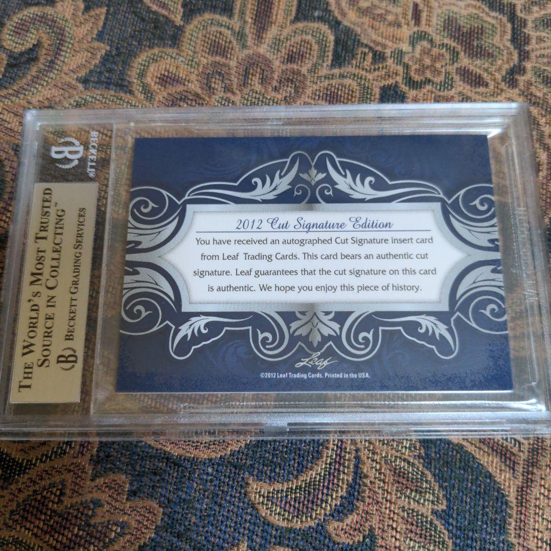 ゲイリーオールドマン 直筆 サインカード　シリウスブラック　ハリーポッター　限定