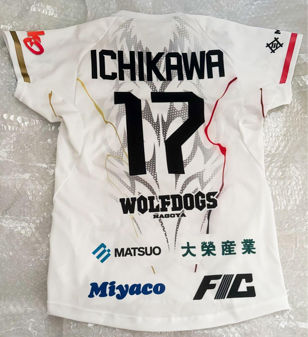 ウルフドッグス名古屋 24-25シーズン サイン入りユニフォーム 市川健太