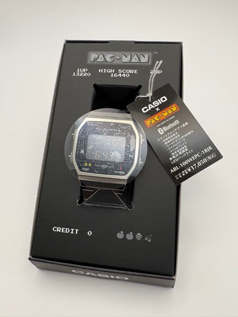 【新品】 CASIO カシオ パックマンコラボ ABL-100WEPC-1BJR