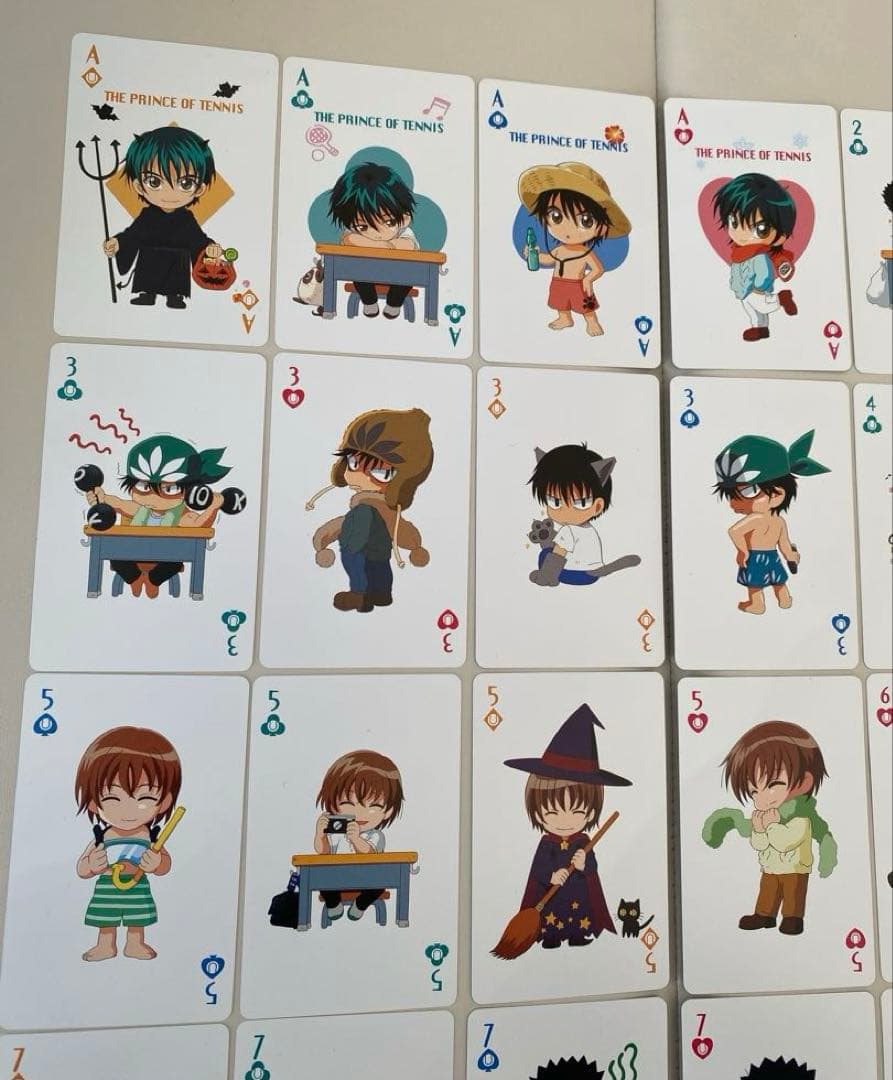 テニスの王子様 トランプ ちびキャラ