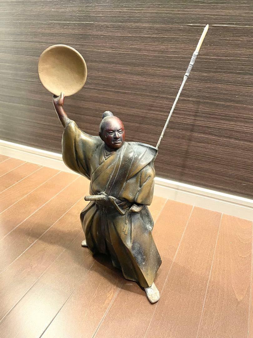 骨董品　武士　置き物　インテリア