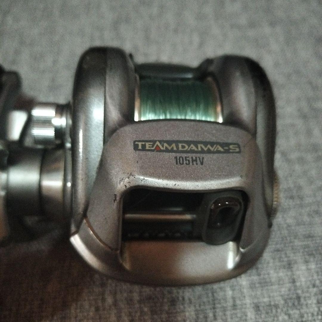 ダイワ105HV ベイトリール+TRIFORCE-Z 153iV 2点セット