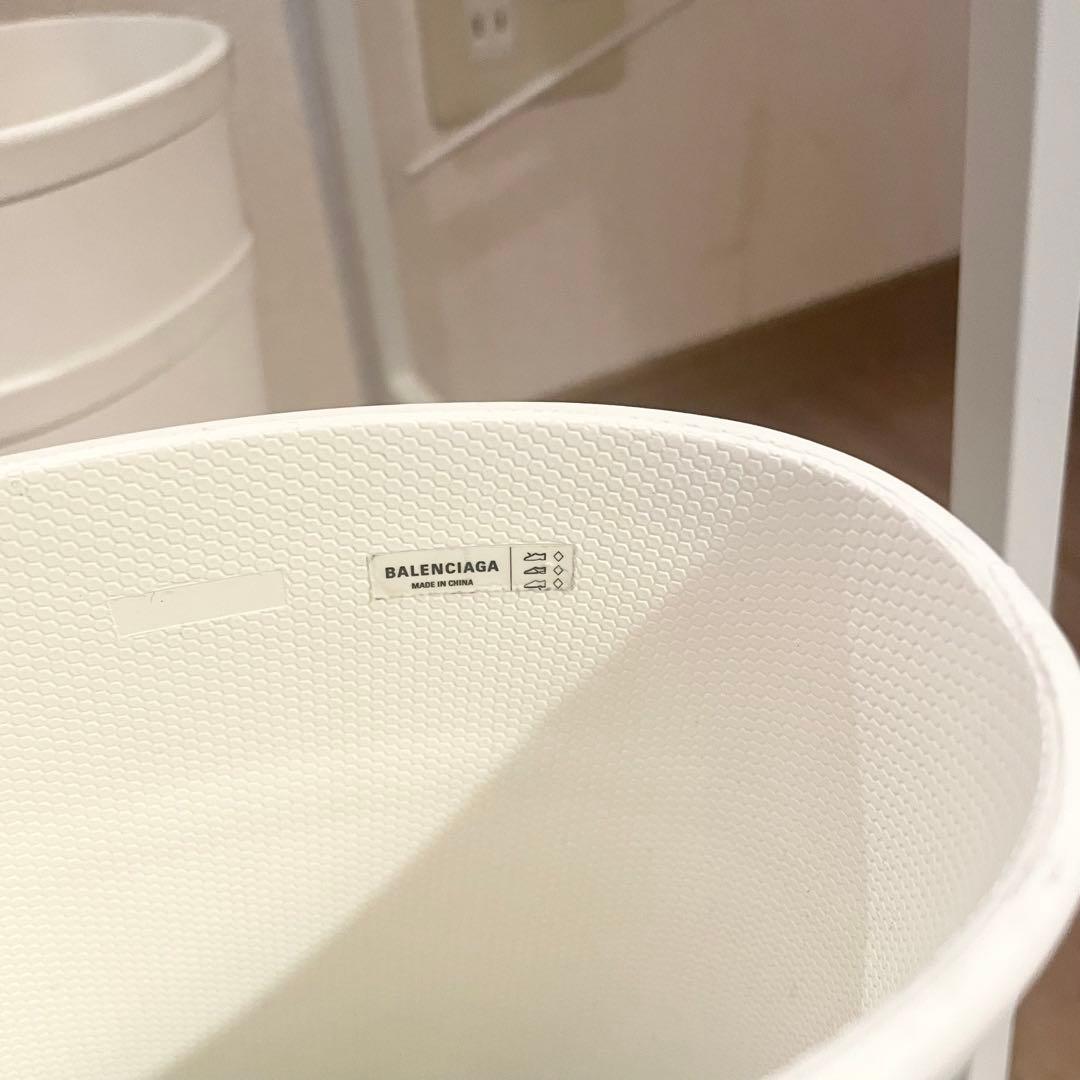 BALENCIAGA クロックス　ホワイト37