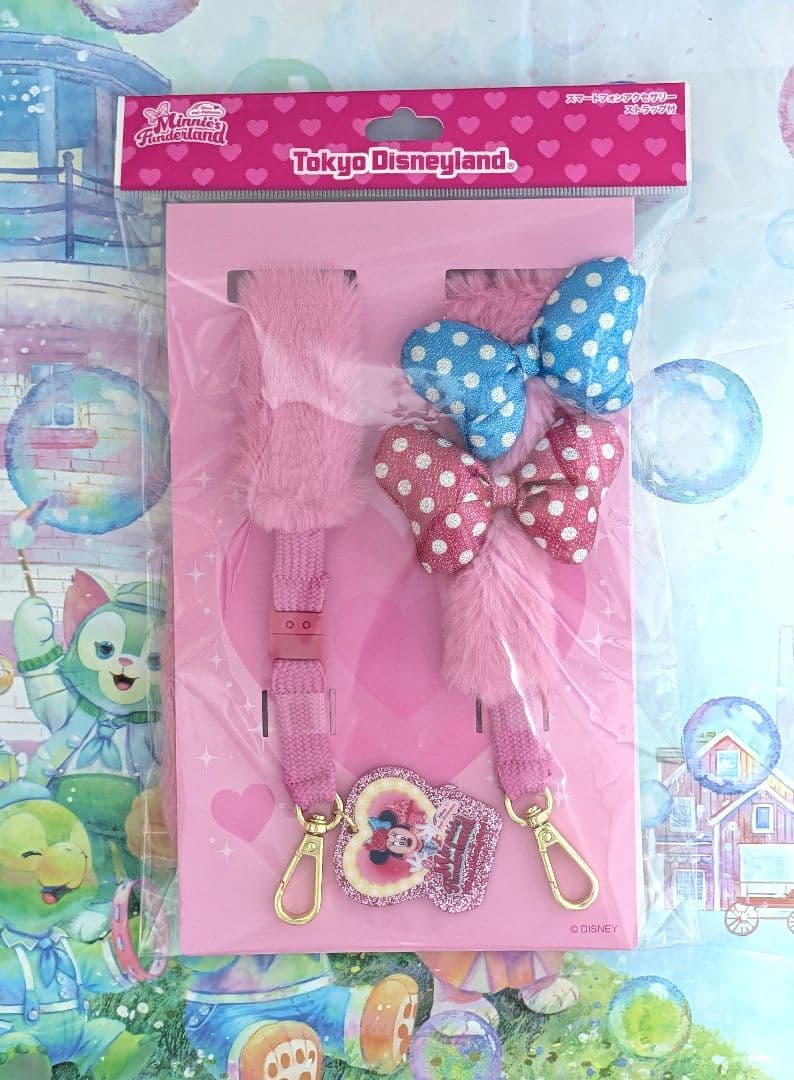 パルパルーザ ミニーのファンダーランド スマートフォンアクセサリー ストラップ