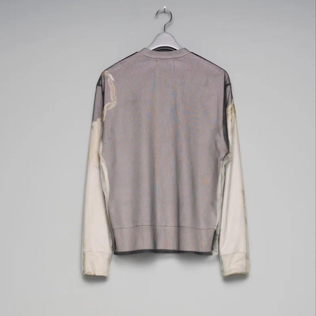 トップス BLURRED ANGEL CARDIGAN WHITE MASU