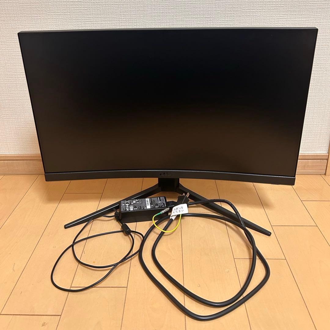 MSI 湾曲ゲーミングモニター G24C4 E2 23.6型180Hz