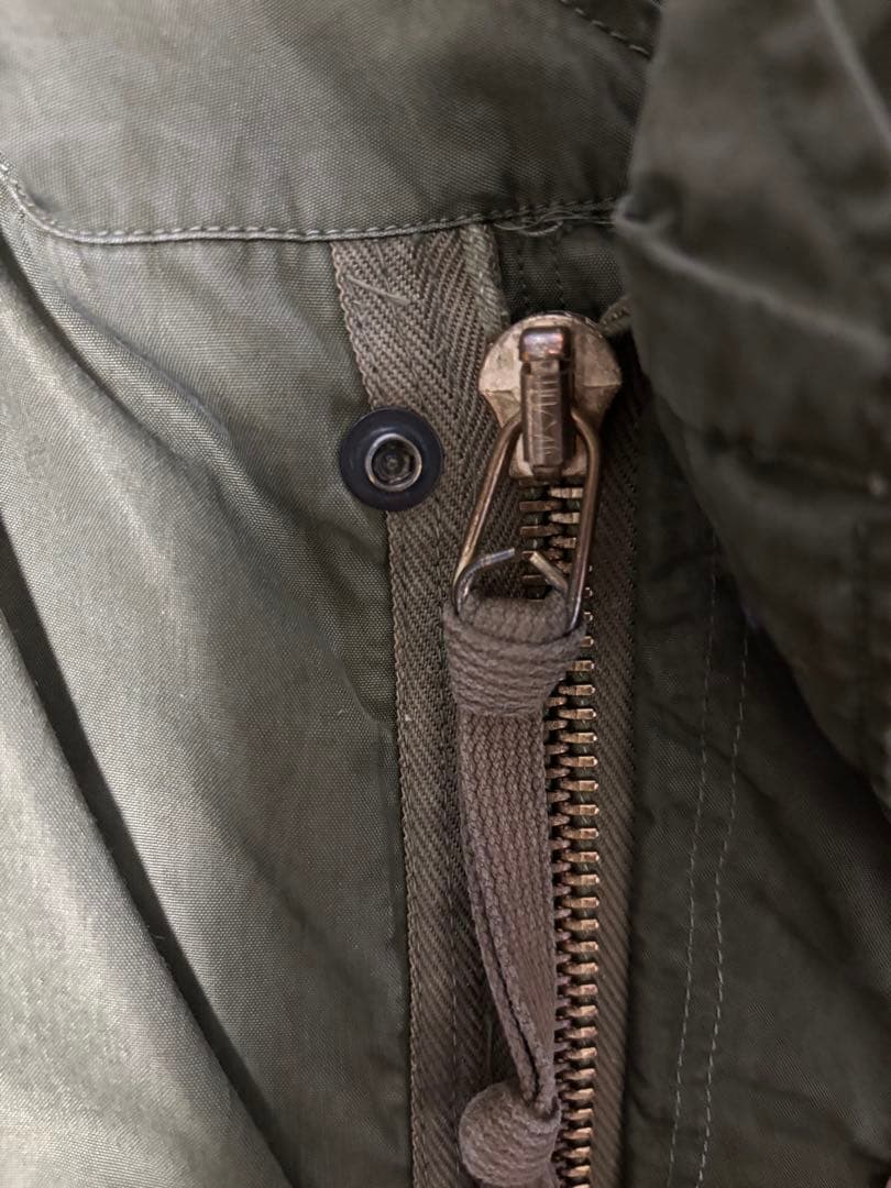 実物 1952年会計 M-51 パーカー M-R ブラスジップ フィッシュテール