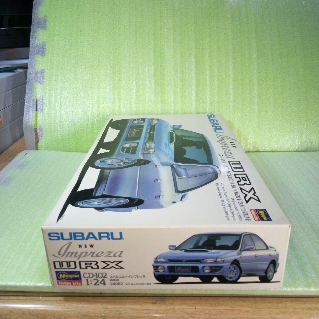 SUBARU　Impreza　スバルニューインプレッサ　WRX　プラモデル　レア