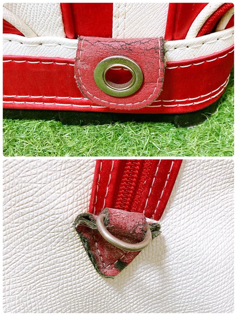 BALENCIAGA バレンシアガ　キャディバッグ　ストライプ