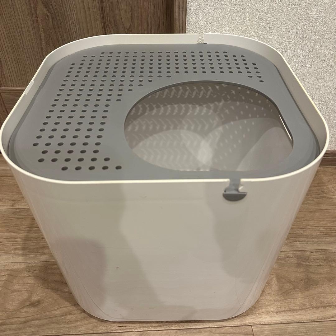 Modkatモデキャットリターボックス　グレー　専用リユーザブルライナー1個付き