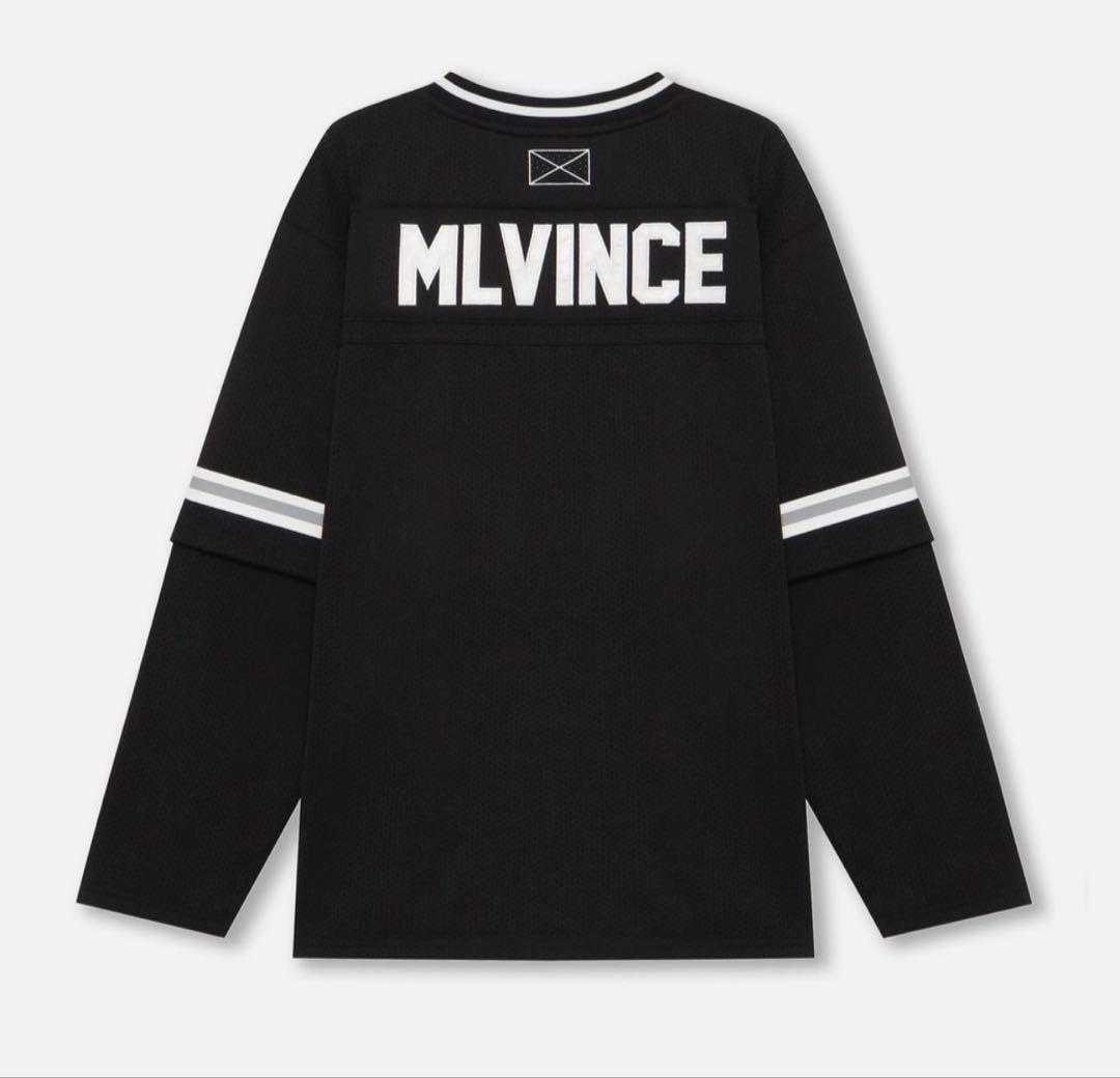 【極美品】MLVINCE メルヴィンス フットボールシャツ ホッケーシャツ XL