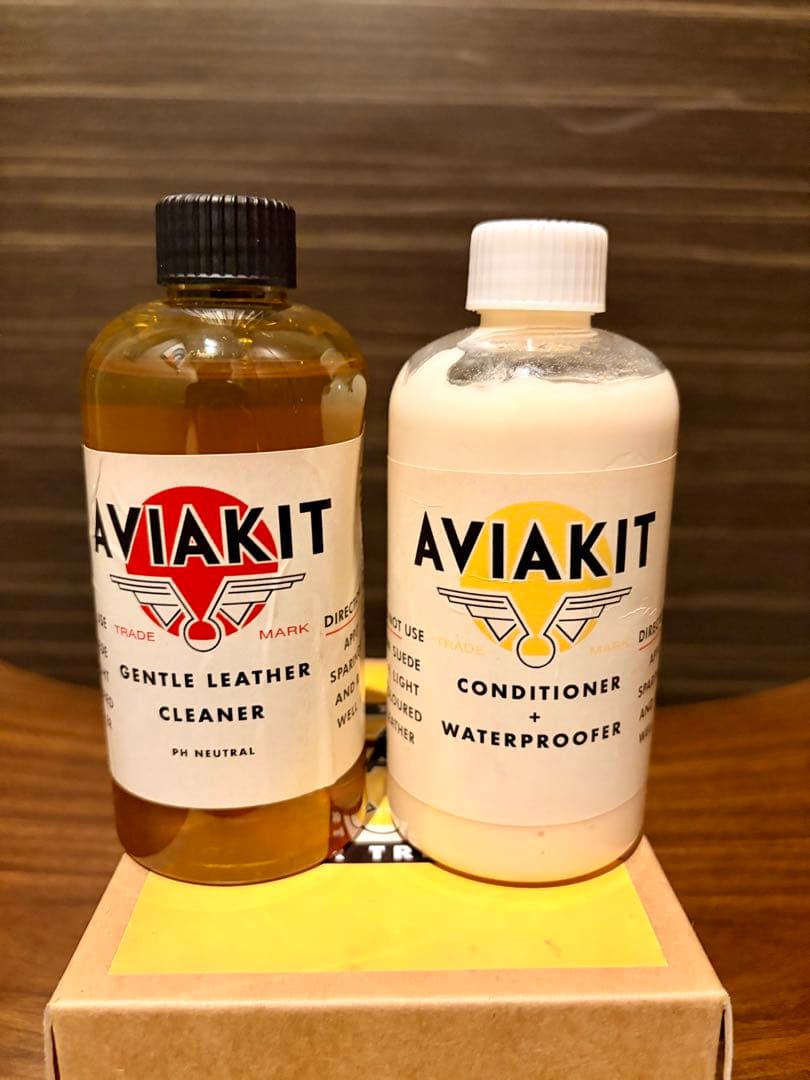【美品】ルイスレザー AVIAKIT レザートリートメント オイル