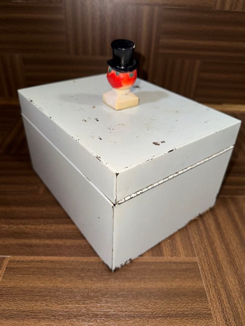 ビンテージ ハインツ メタル インダストリアルボックス ミスターアリストクラット