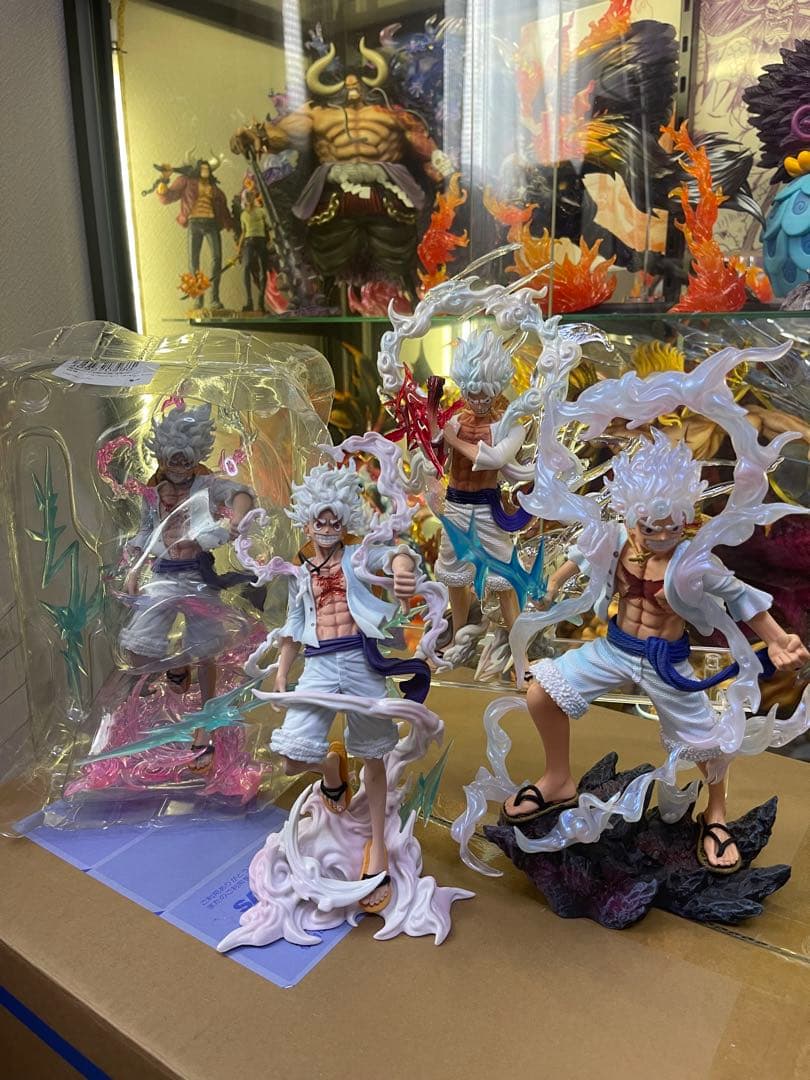 ワンピース ルフィ ニカ　フィギュア エフェクト付き　購入不可