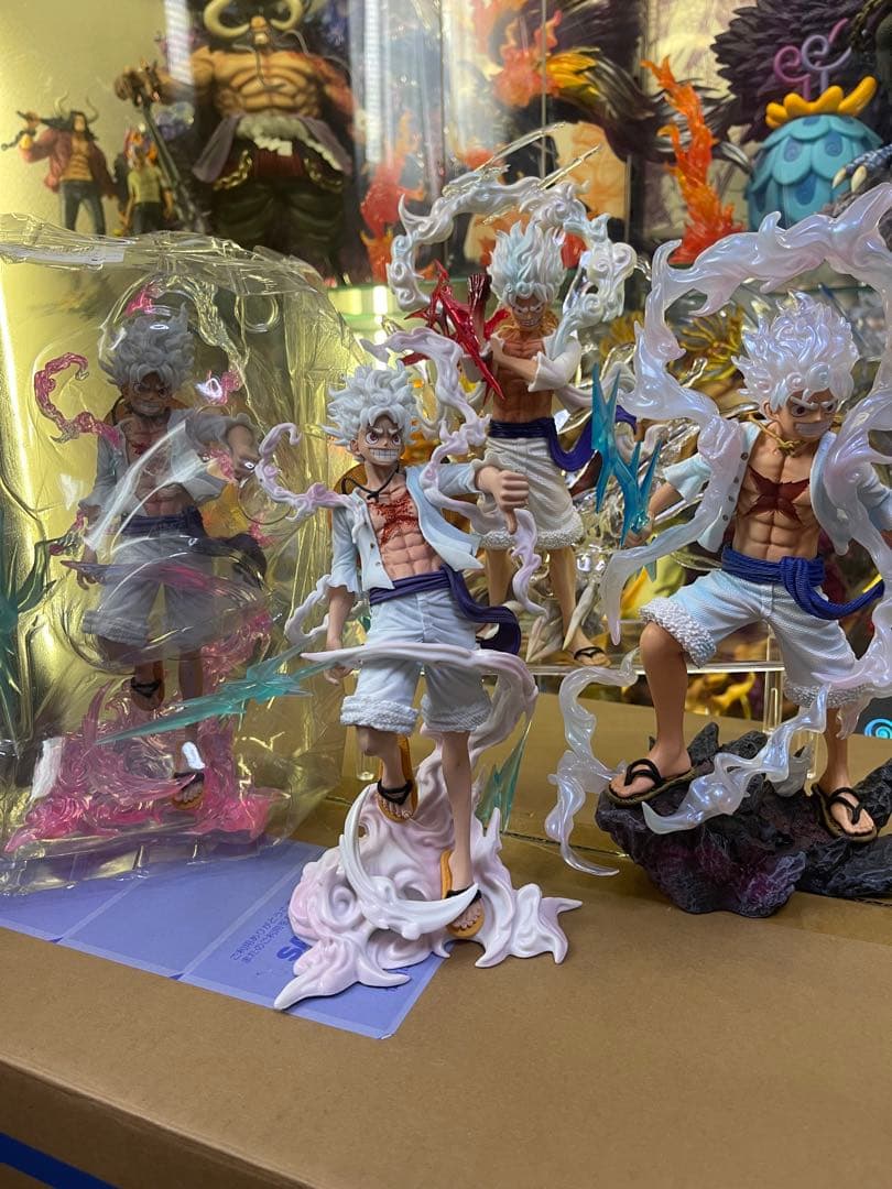 ワンピース ルフィ ニカ　フィギュア エフェクト付き　購入不可