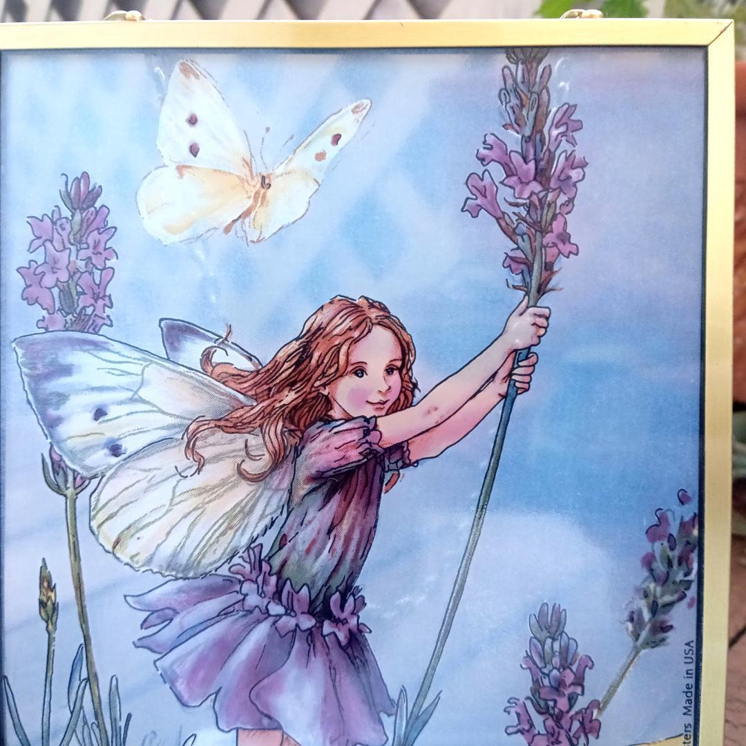 メアリーバーカー ステンドグラスLavender Fairyグラスマスターズ社