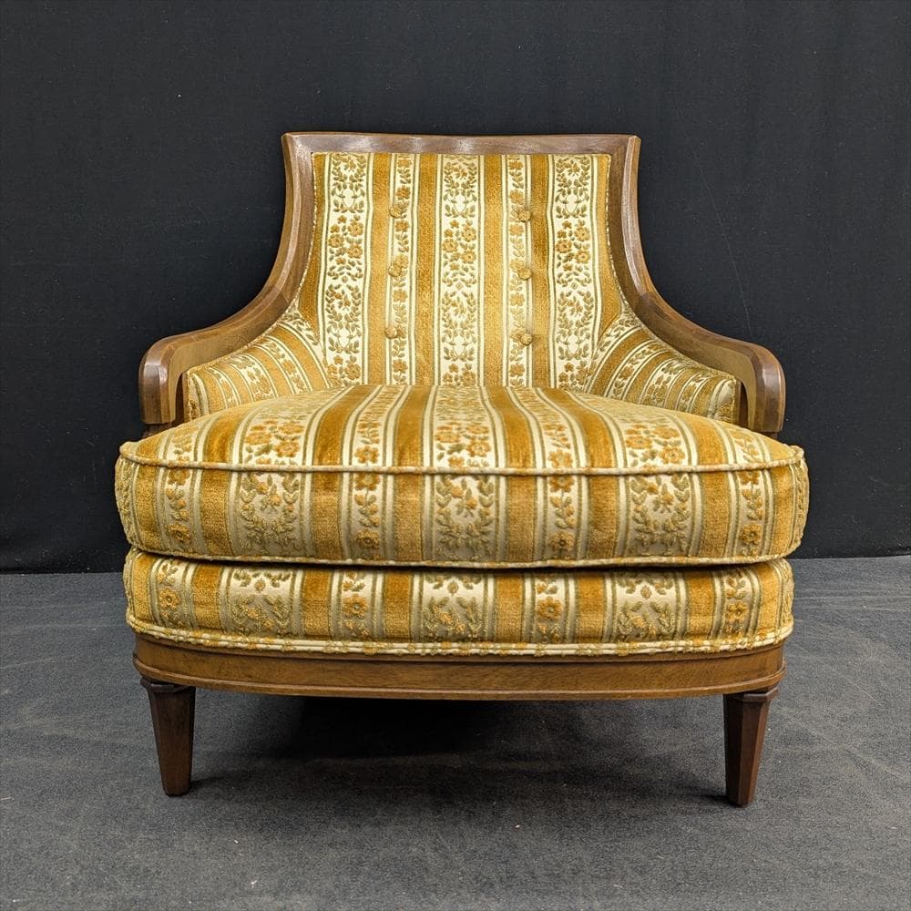 ドレクセルヘリテイジ　アップホルスタリー　1人掛けソファ　1P　シングル　B