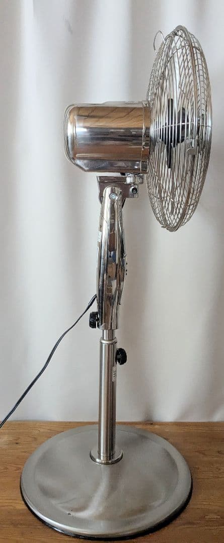 [廃盤レア・希少・おしゃれ・レトロ] ドウシシャ メタル扇風機 KIR-350