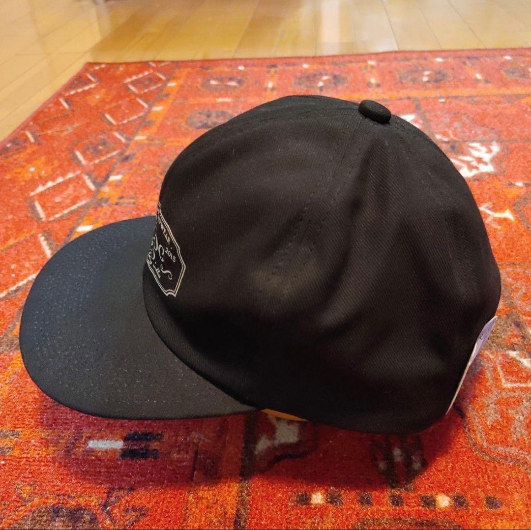 美品H.W.DOG & CO. ブラックワークキャップ　40サイズ