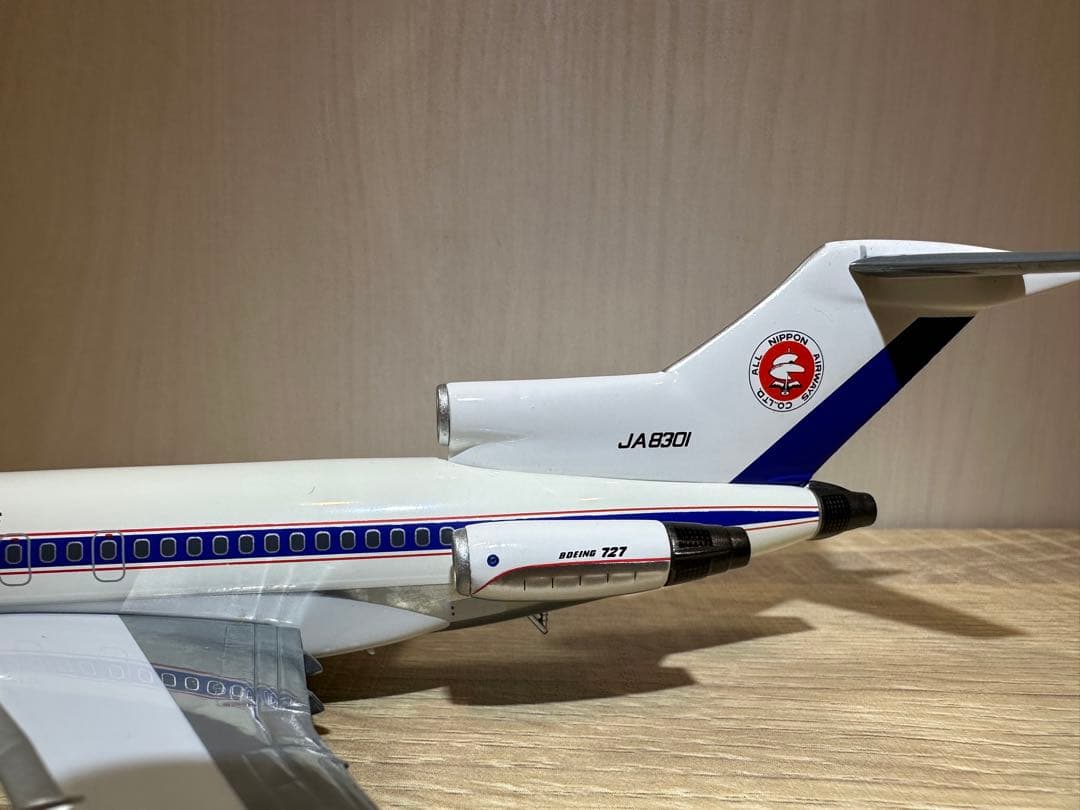全日空 B727-100 1/200 ポリッシュ仕上