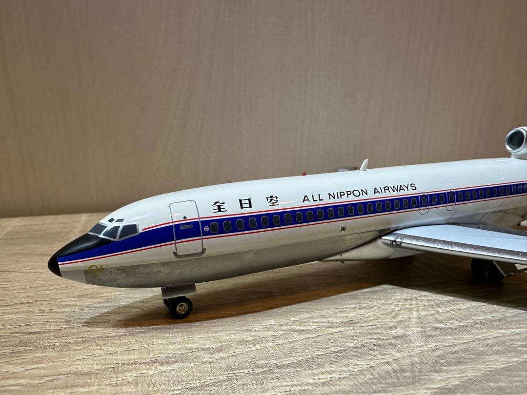全日空 B727-100 1/200 ポリッシュ仕上