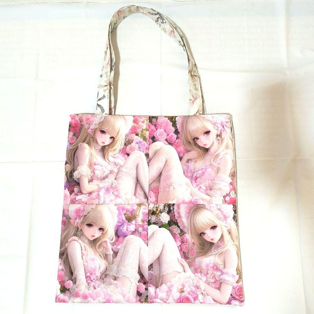 K☆K。。。★★様】ハンドメイドオーダー★女の子★ハンカチ&バッグ　9点