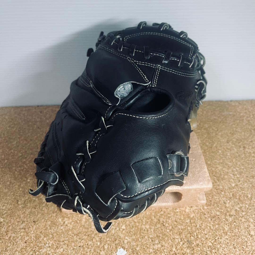 MIZUNOグローバルエリート軟式野球捕手用ミット一般.大人／ブラック