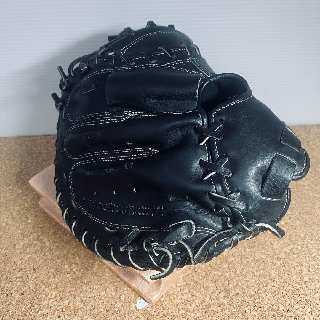 MIZUNOグローバルエリート軟式野球捕手用ミット一般.大人／ブラック