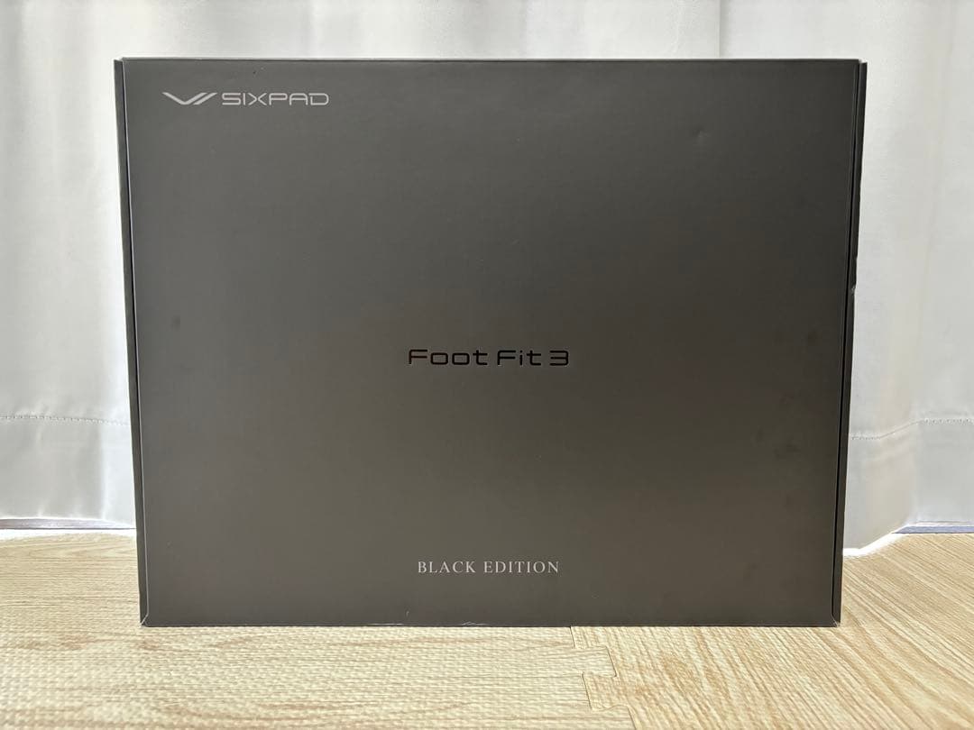 新品未使用品　シックスパッド　フットフィット3 ブラックエディション