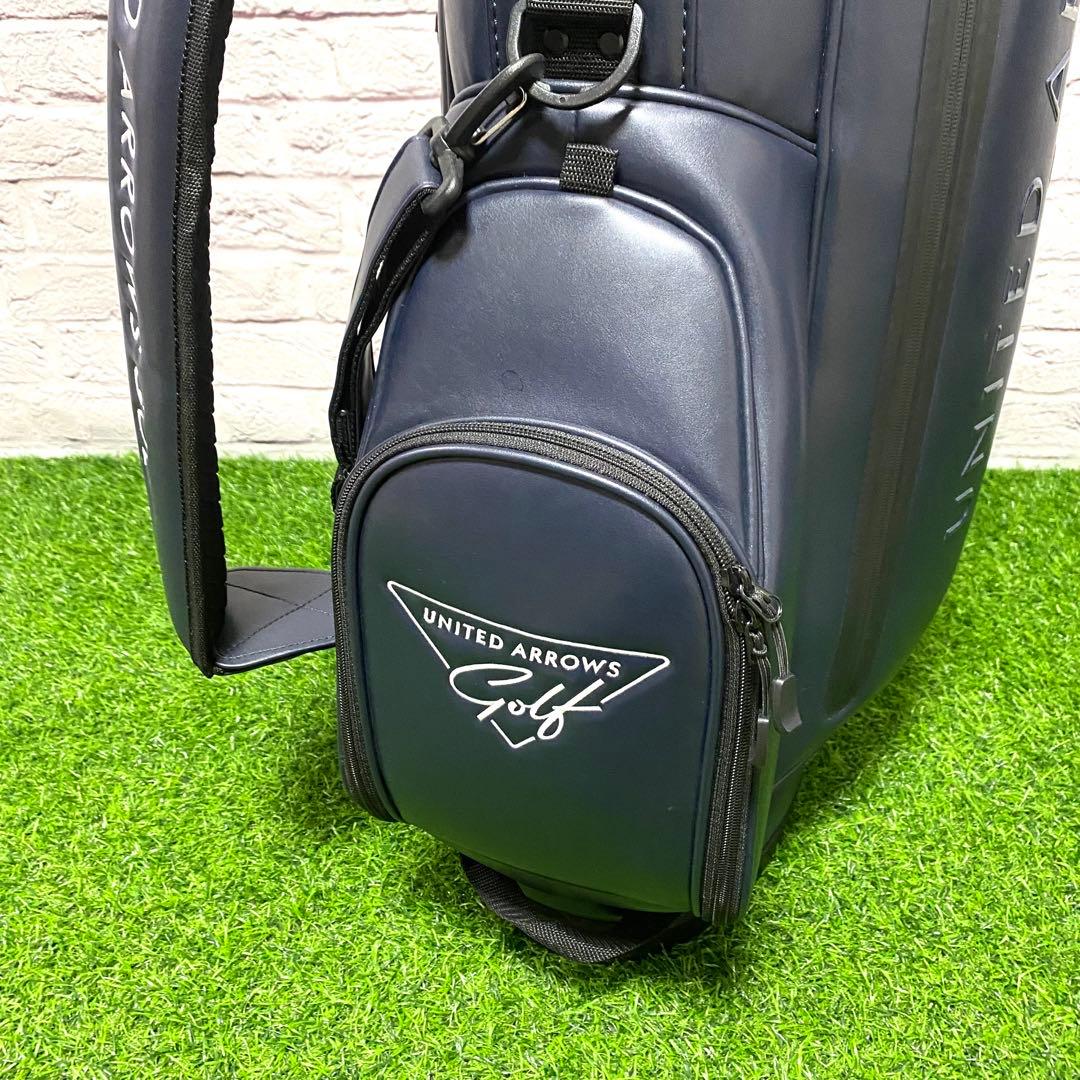 ユナイテッドアローズ UNITED ARROWS キャディバッグ ネイビー