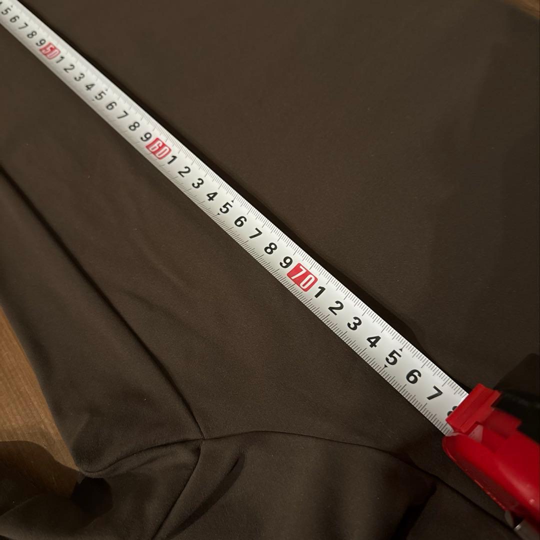 andar セミ裏起毛ワイドレギンス M