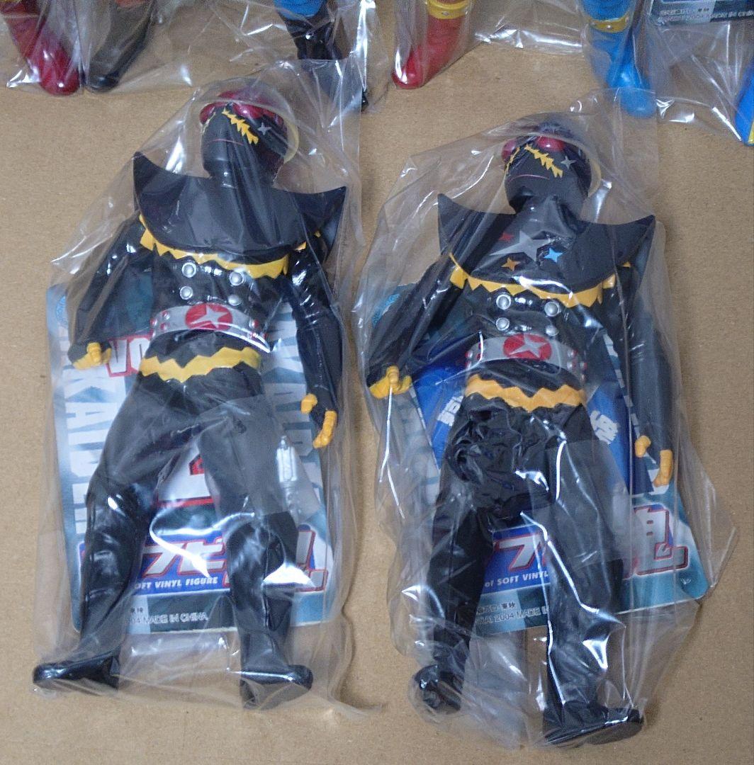 BANDAI　ソフビ魂　人造人間キカイダー６体セット