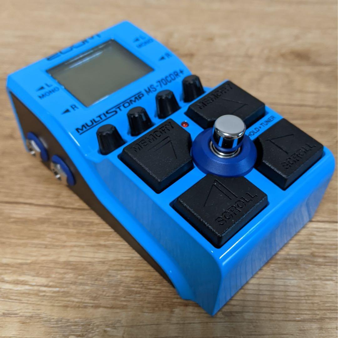 ZOOM MS-70CDR+ MULTISTOMP／箱・取説付／動作確認済
