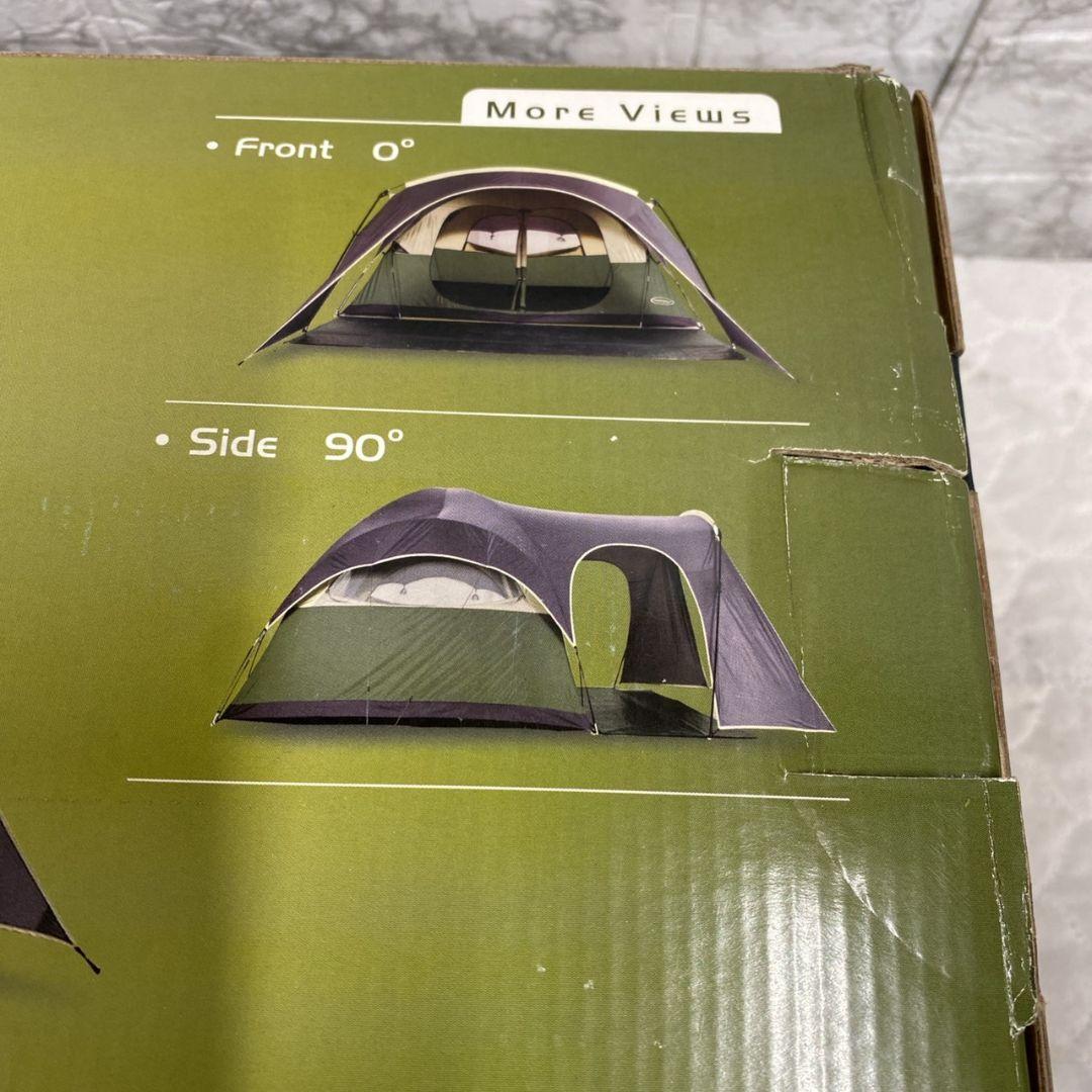 334 未使用 ノースポール 2ルームドーム ファミリーテント
