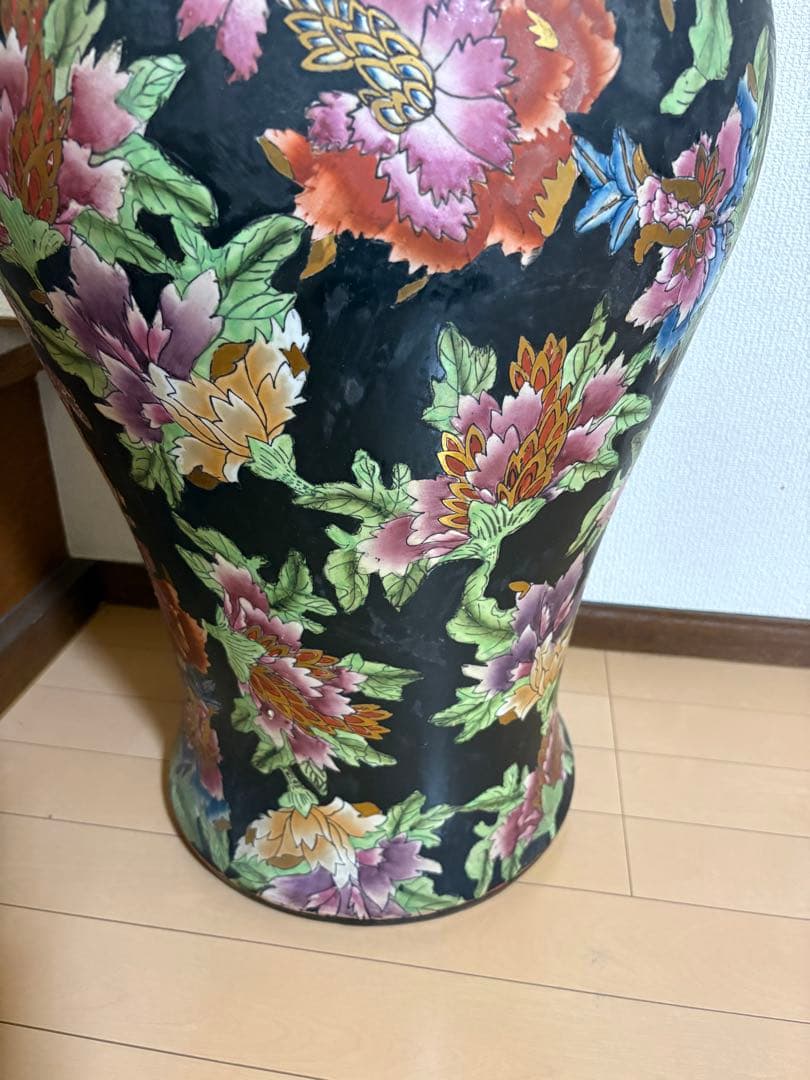 大型花瓶　飾り壺　置物