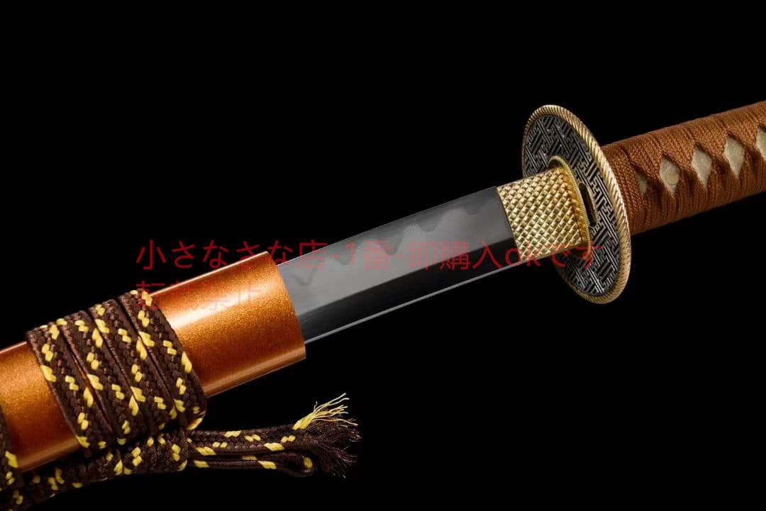 高級武士刀【春蘭秋菊】古兵器 武具 刀装具 日本刀 模造刀 居合刀