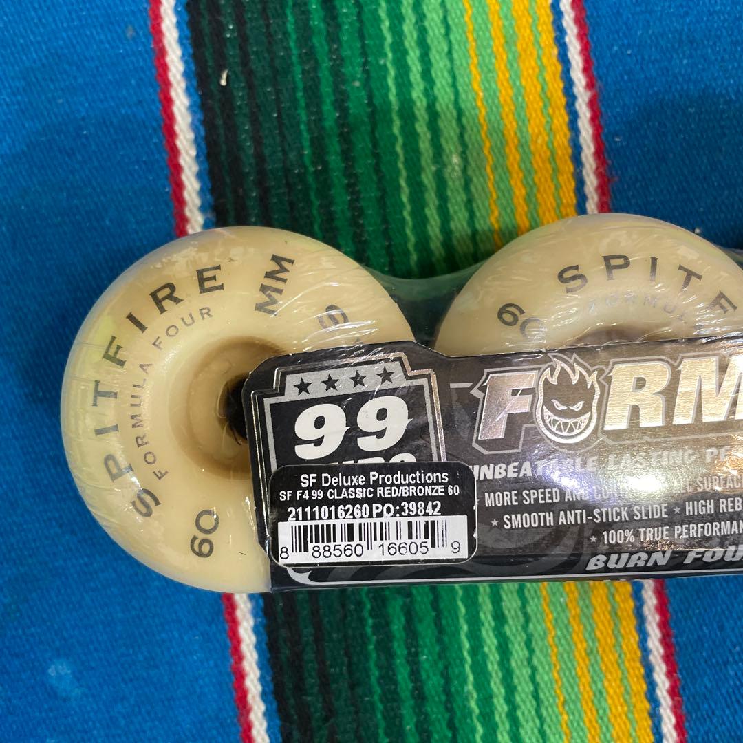 スケートボード SPITFIRE FORMULA FOUR Classic 60mm99a