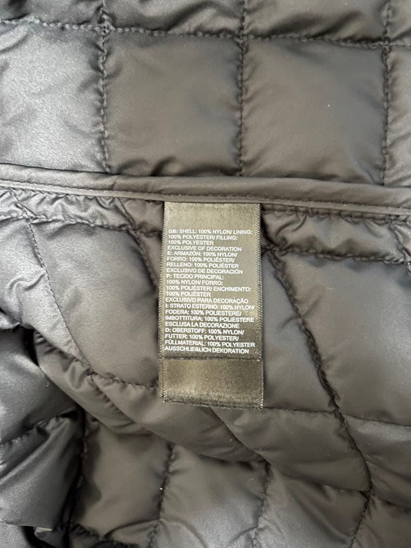 THE NORTH FACE ブラック ダウンジャケット黒XL