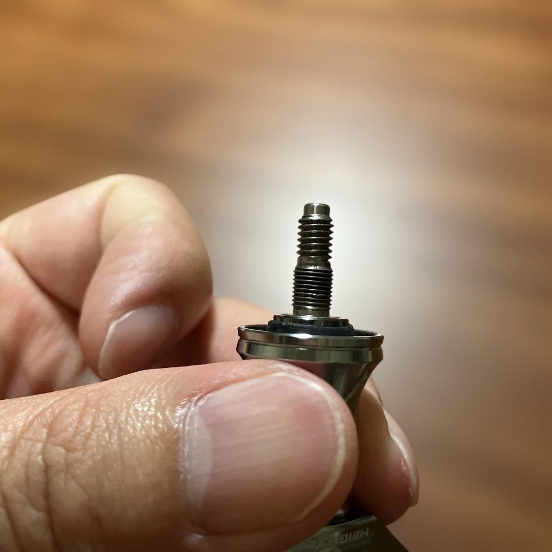 未使用　ハイテン　80mm シマノ用　ダブルハンドル　34バランサー　セット