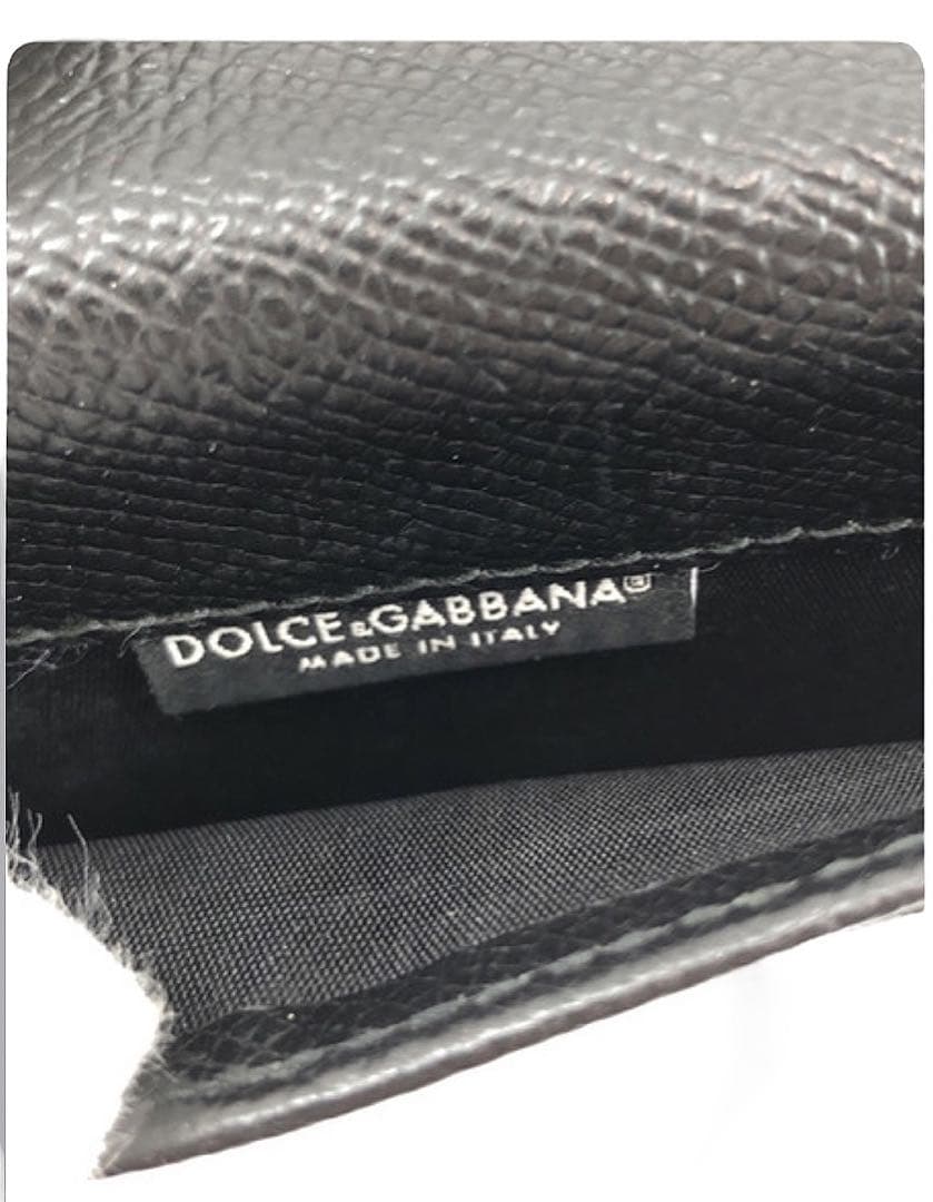 未使用級✨DOLCE ＆GABBANA ドルガバ　名刺入れ　カードケース　黒