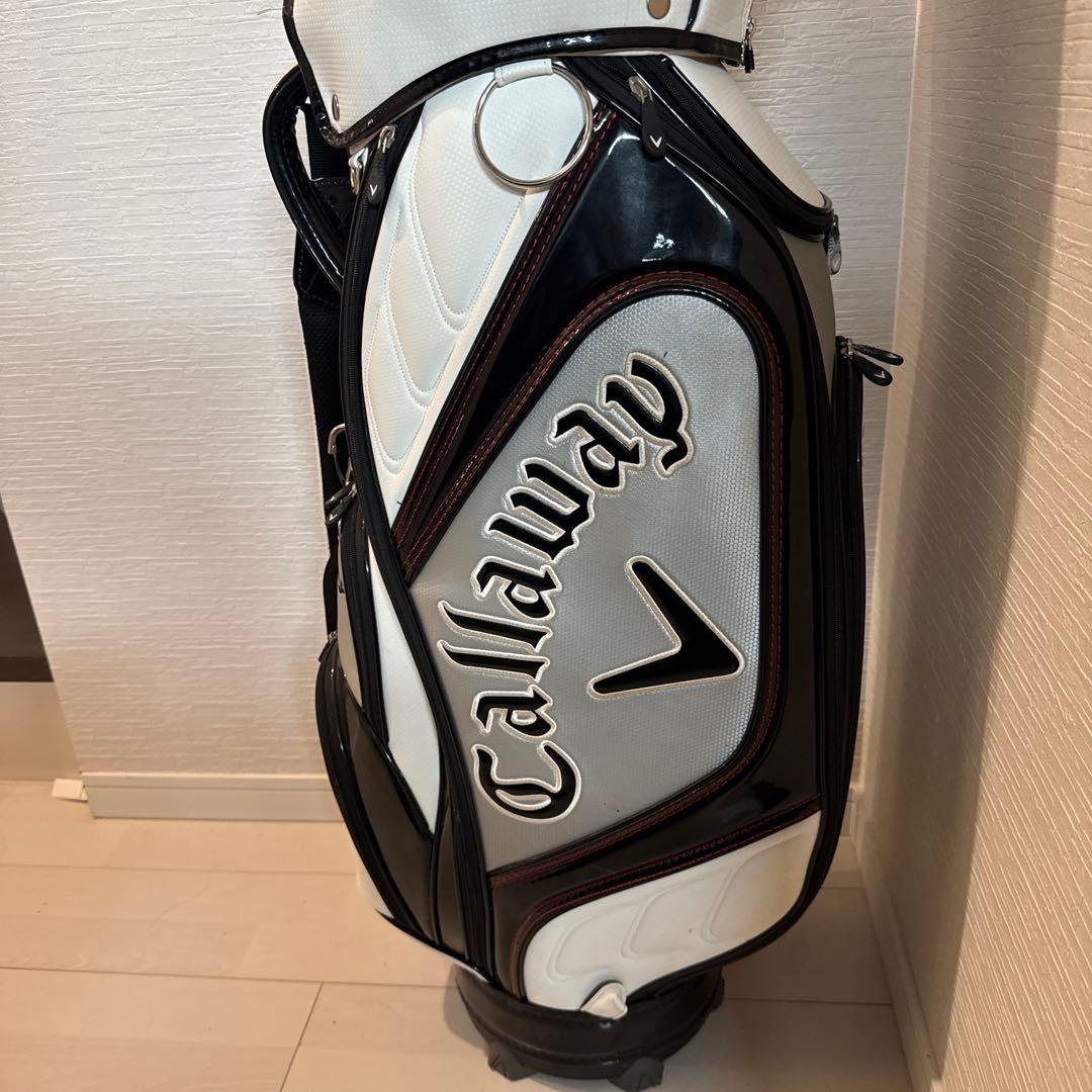 Callaway キャロウェイ　ゴルフバッグ　白　ホワイト　キャディバッグ