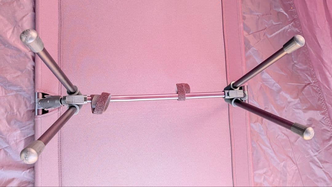 VENTLAX ベントラックス 2WAY アジャスタブル コット ブラック