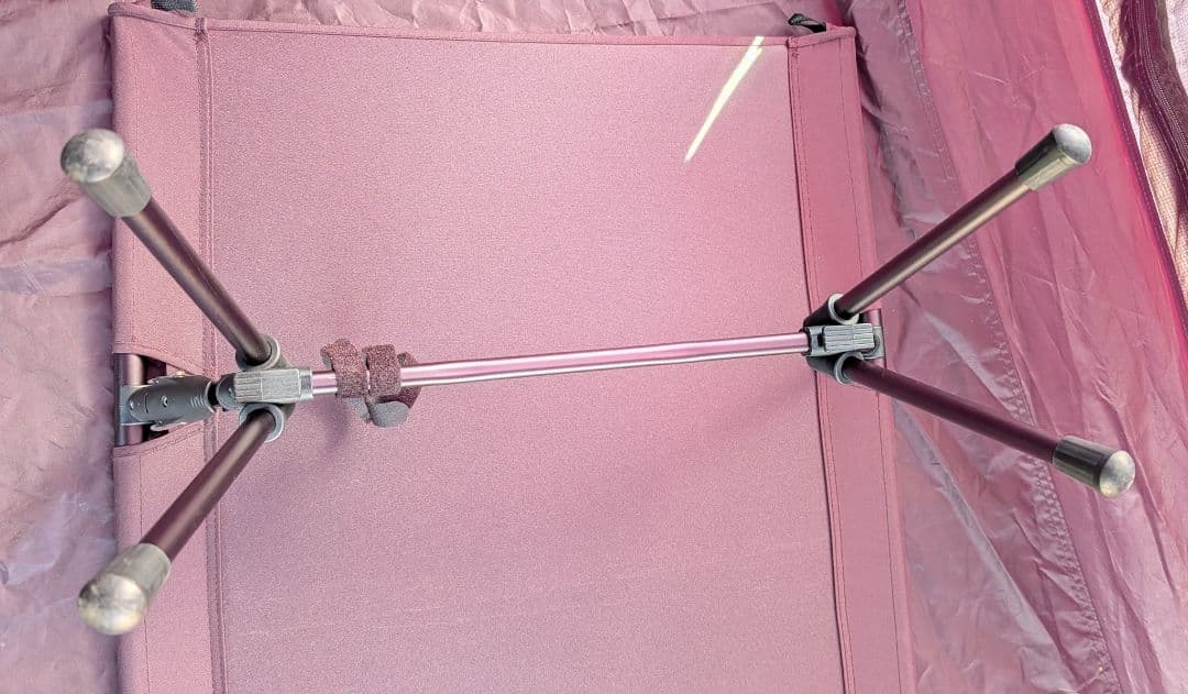 VENTLAX ベントラックス 2WAY アジャスタブル コット ブラック